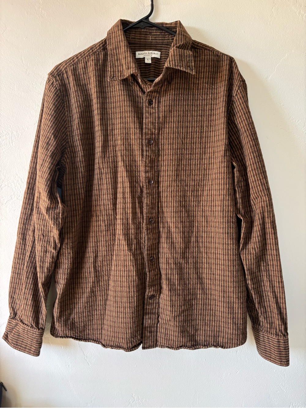 Banana Republic Standard Fit Lightweight Flannel Shirt
